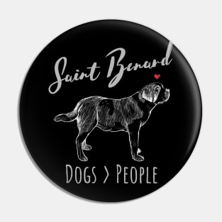 Saint Bernard - Dogs > People Pin