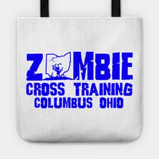 Zombie Cross Training Columbus Ohio Blue Tote