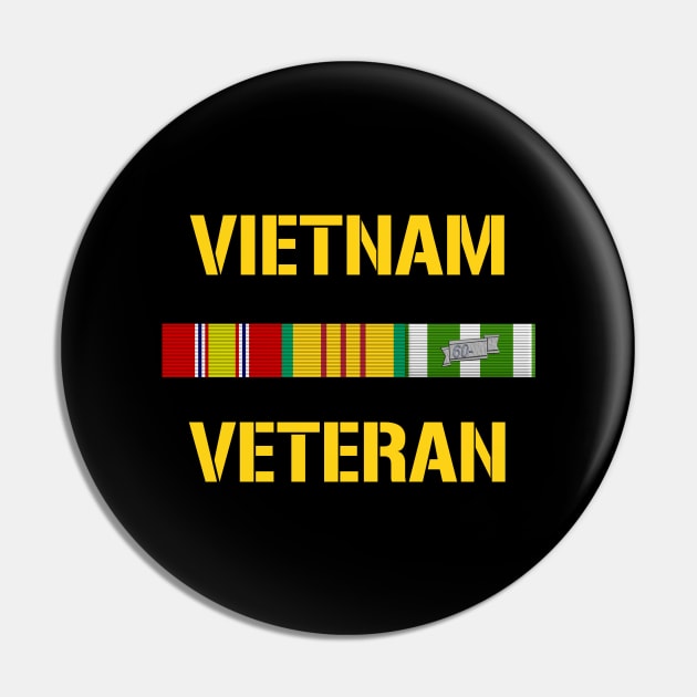 Vietnam Veteran Ribbon Bar Pin by warishellstore