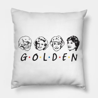 GOLDEN - friends Pillow