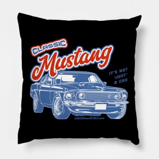 Classic Mustang - Not Just a Car Pillow