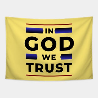 In God We Trust | Christian Tapestry