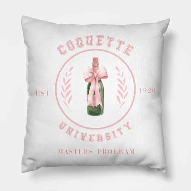 Coquette Pillow by Cun-Tees!