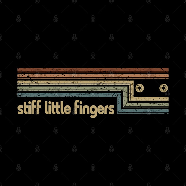 Stiff Little Fingers Cassette Stripes by casetifymask