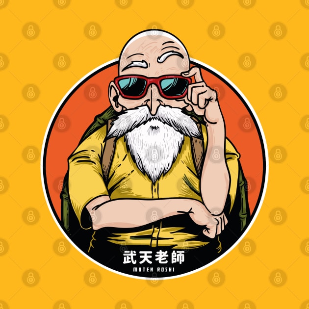 keme sennin - muten roshi by Playground