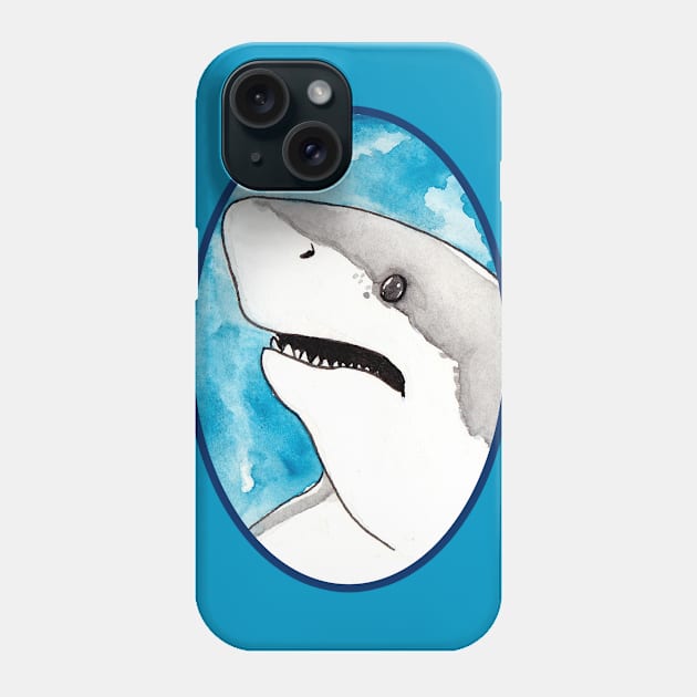 Shark Rawr Phone Case by TaksArt