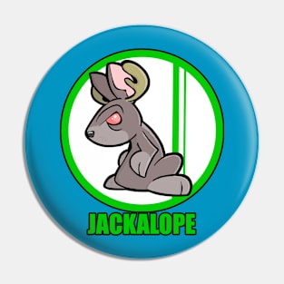 Jackalop Pin