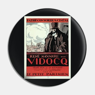 Movie poster for "Vidocq" Pin