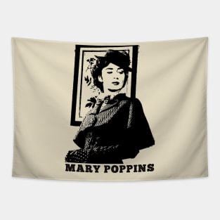 Mary Poppins Vintage Tapestry