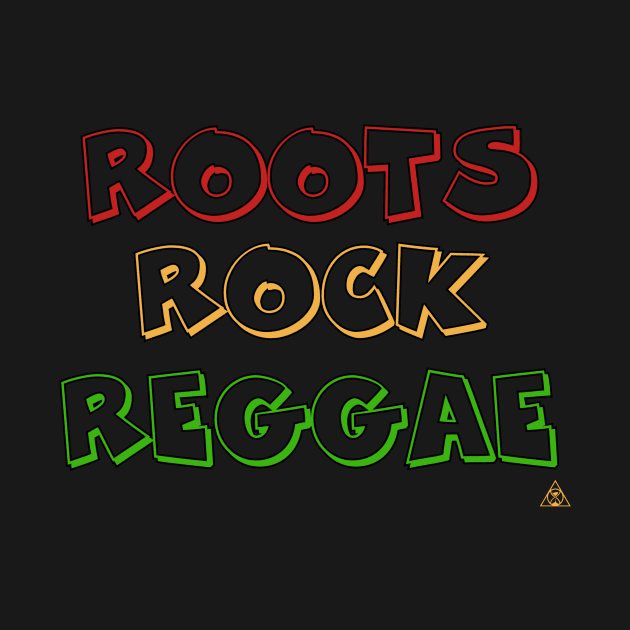 Roots Rock Reggae rasta colors by Odd Hourz Creative