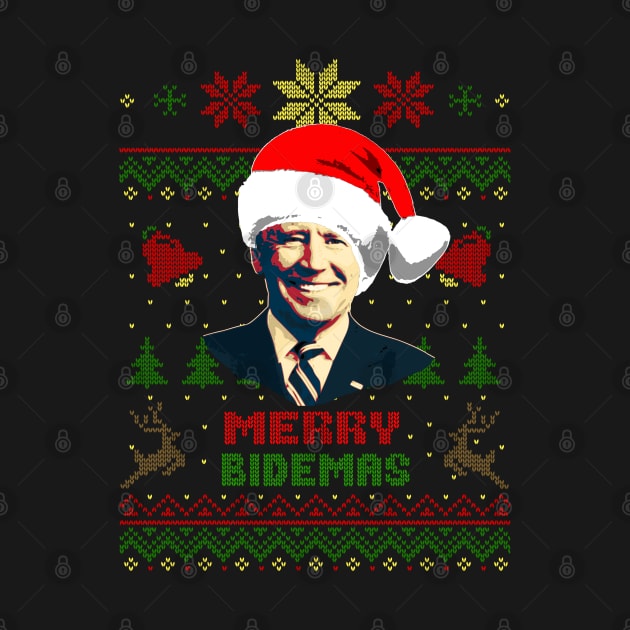 Merry Bidemas Joe Biden Christmas by Nerd_art