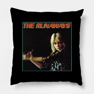 The runaways///Vintage for fans Pillow