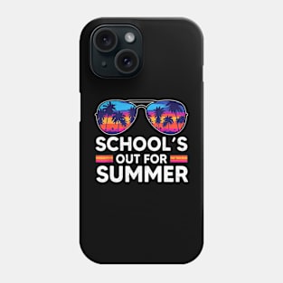 Vintage Last Day Of School Schools Out For Summer Teacher Phone Case