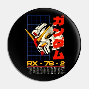 Gundam RX-78 Pin