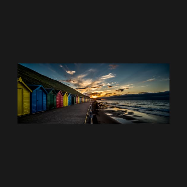 Whitby Beach Huts by davehudspeth