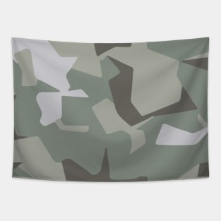 Graphic camouflage pattern Tapestry