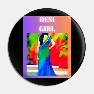 Desi Girl Pin