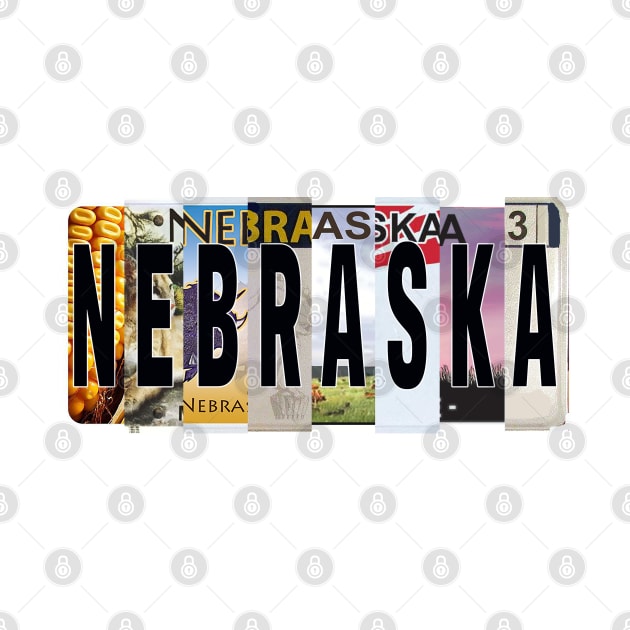 Nebraska License Plates by stermitkermit