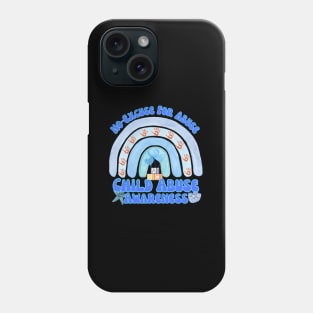 No-Excuse For Abuse Child Abuse Month Phone Case