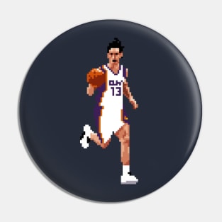 Steve Nash Pixel Dribble Pin