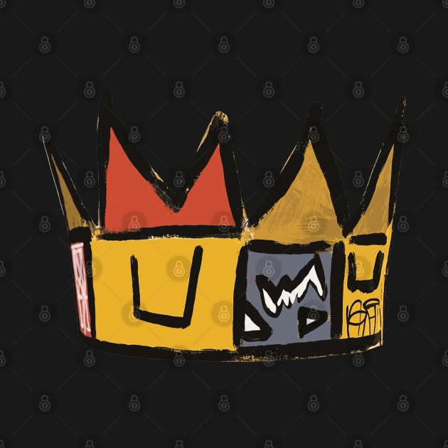 Basquiat Crown Style by mojud