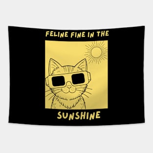 Feeling fine in the sunshine Tapestry