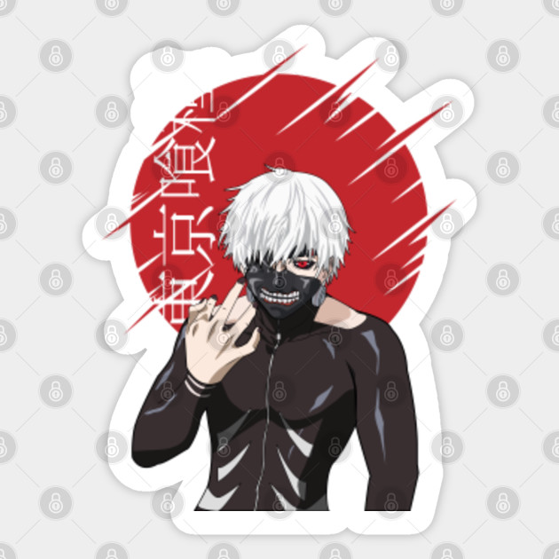 Tokyo Ghoul Anime Retro Tokyo Ghoul Sticker Teepublic Au