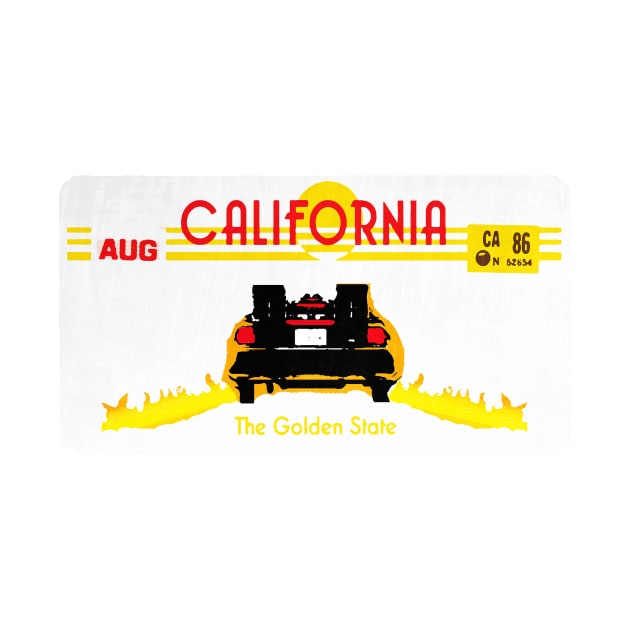 California future license plate by Producer