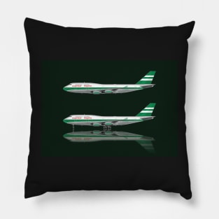 Cathay Pacific 747-400 Lettuce Leaf Livery Pillow