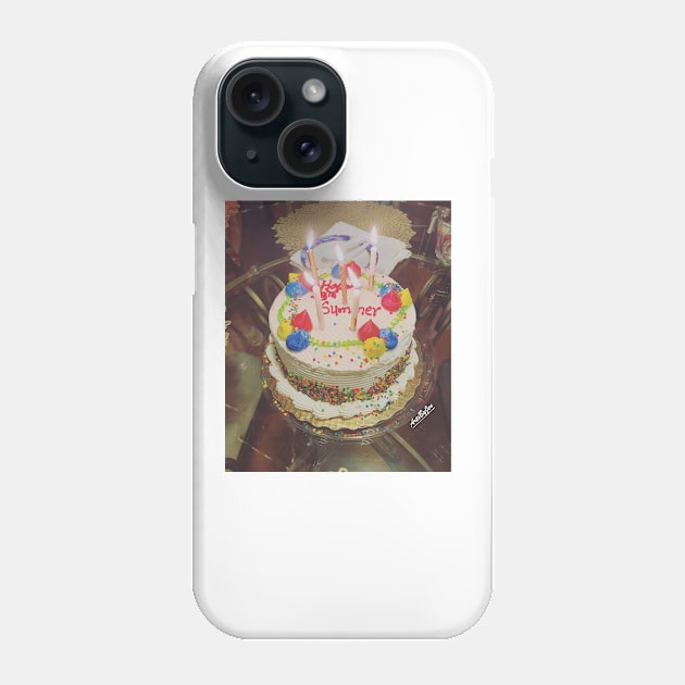 Birthday Cake Phone Case by ArtByJ