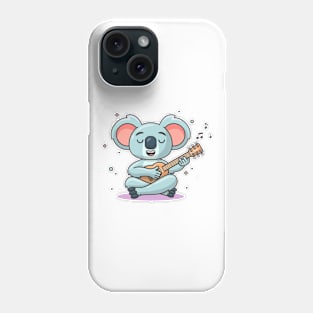 Meet cute Musician Koala Phone Case