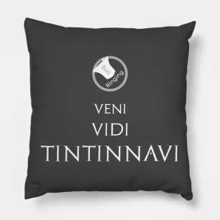 Bell Ringing - VENI VIDI TINTINNAVI Pillow