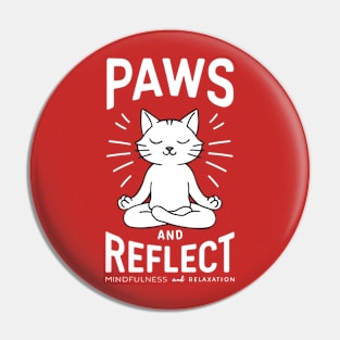 Paws and Reflect Pin