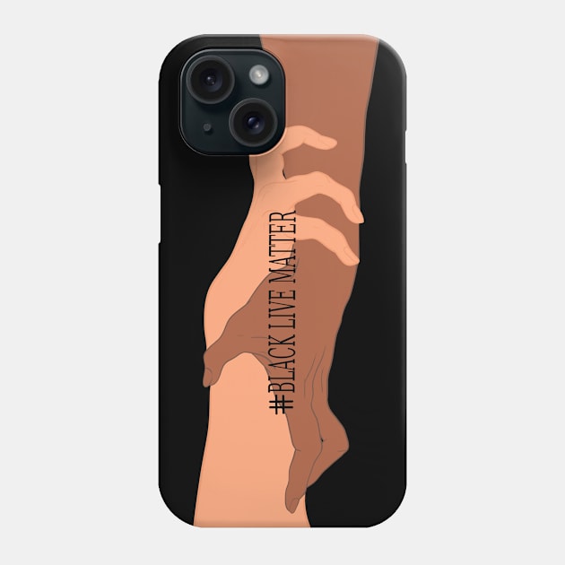 BLACK LIVE MATTER Phone Case by MAYRAREINART