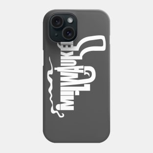 Milwaukee Smoking Gun City Art Phone Case