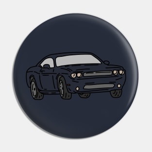 muscle car drift racing Pin