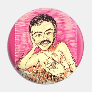 Tom Selleck Pin