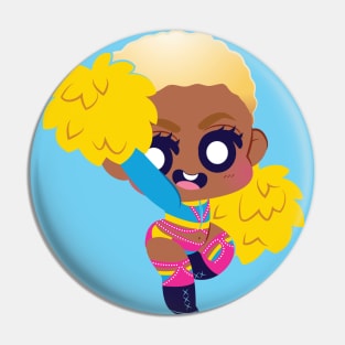 Besos Del Sol Wrestler - Cheer Pin