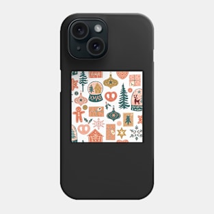 Festive and frosty Phone Case