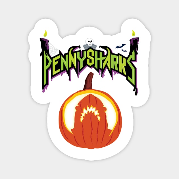 It's the Great Penny, Penny Shark! No outline (for light shirts) Magnet by PennySharksOfficial