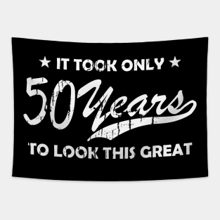 Cool 50th Birthday Vintage Gift Tapestry