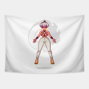 The Queen Of Fighters Tapestry