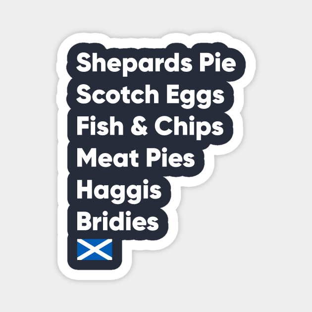 Highland Games Food Magnet by Yankeeseki