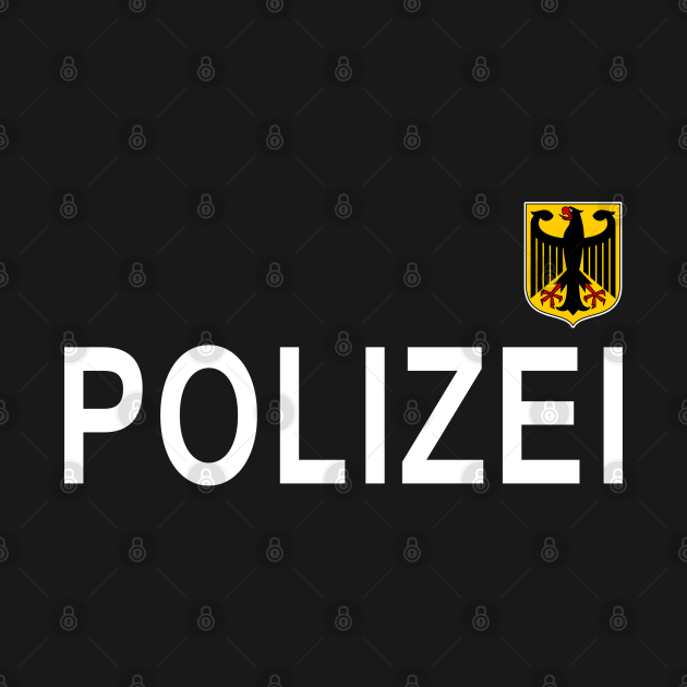 german police t shirt