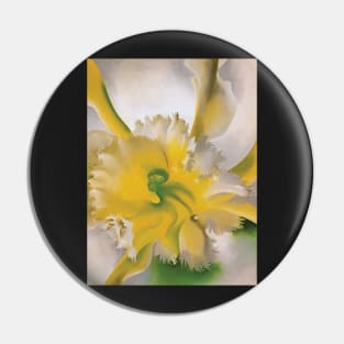 Georgia O'Keeffe - An Orchid Pin