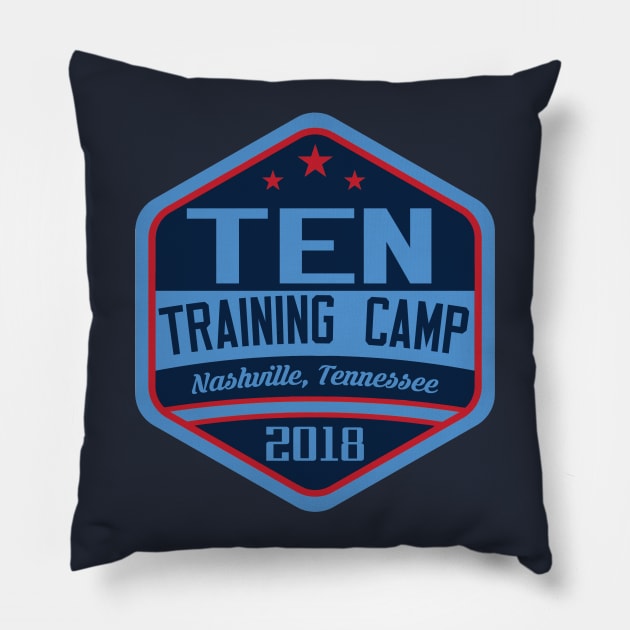 Football TRAINING CAMP Nashville, Tennessee! Pillow by OffesniveLine