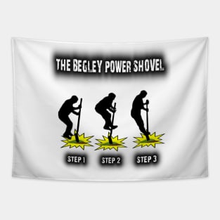 Begley Power Shovel Tapestry