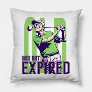 I am Old, But Not Expired Pillow