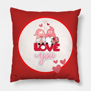 Love you - Dwarves Couple Pillow