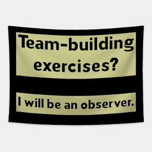 Introvert person Tapestry